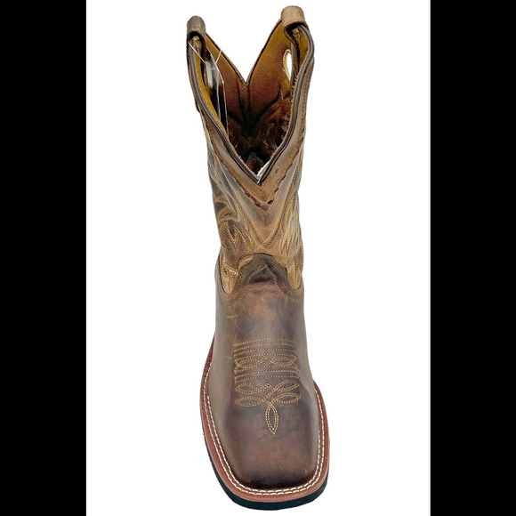Laredo Men's Mid-Calf Leather Boots Kane Tan - Extra Wide - Picture 2 of 3